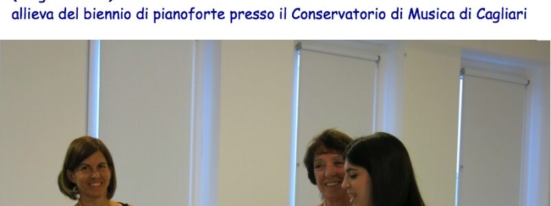 Rinnovo della borsa di studio ad Anna Maria Irde, allieva del biennio di specialistica di pianoforte presso il Conservatorio di Musica di Cagliari: docente prof. ssa  Francesca Giangrandi.